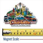 CTY129 Charlotte North Carolina Magnet